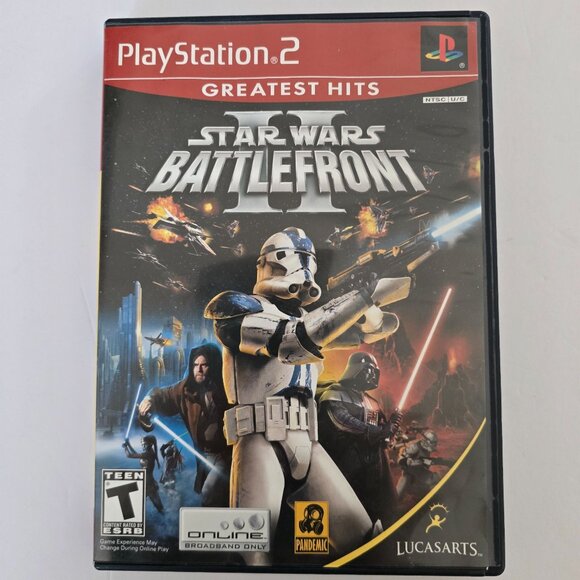 Star Wars Battlefront Greatest Hits PS2 Game Complete With Case & Manual LucasAr - Picture 4 of 10